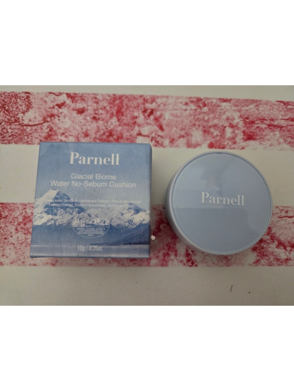 Parnell Glacial Biome Water No Sebum Cushion Foundation K-Beauty Makeup